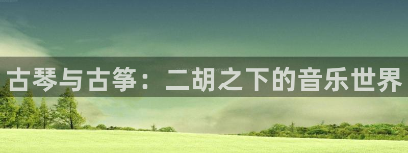 凯发注册app在线：古琴与古筝：二胡之下的音乐世界